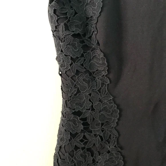 Ted Baker London Fitted Black Lace Mini Dress Size 1 (US 4) - Picture 9 of 15